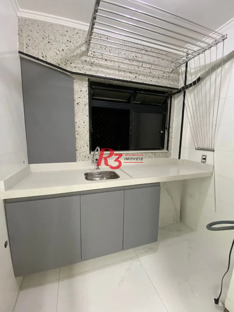 Apartamento à venda, 120 m² por R$ 1.350.000,00 - Embaré - Santos/SP
