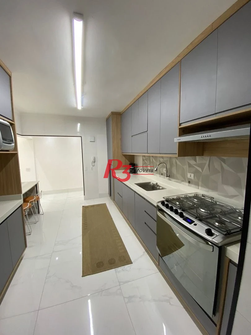 Apartamento à venda, 120 m² por R$ 1.350.000,00 - Embaré - Santos/SP