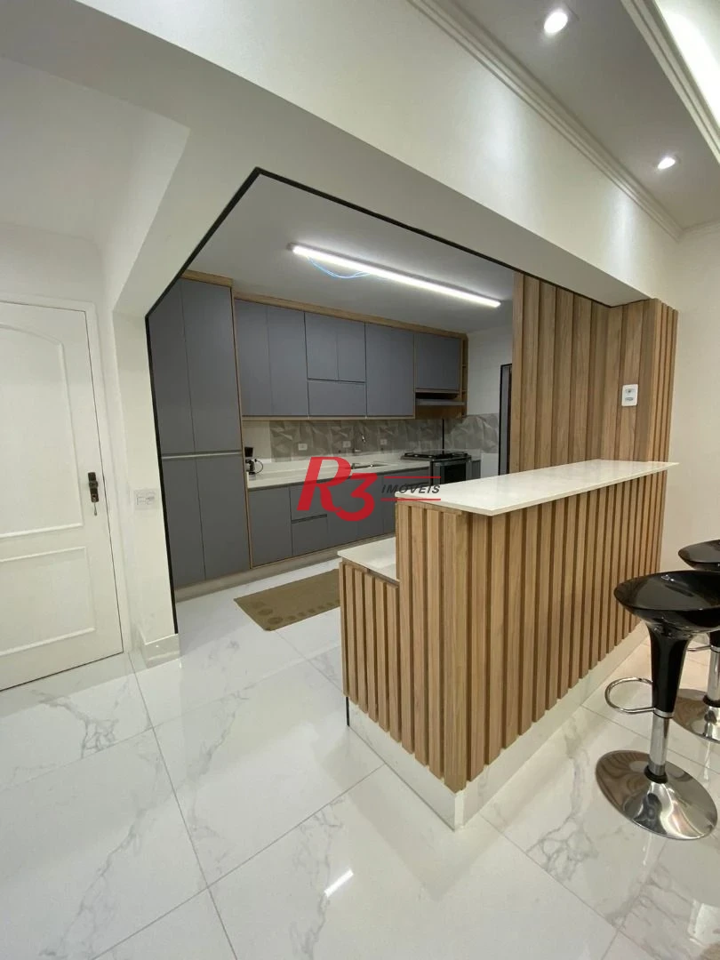 Apartamento à venda, 120 m² por R$ 1.350.000,00 - Embaré - Santos/SP