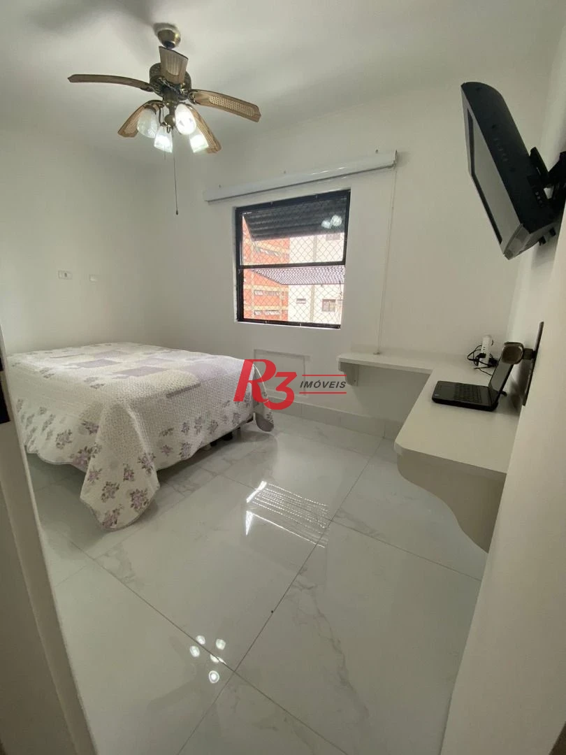 Apartamento à venda, 120 m² por R$ 1.350.000,00 - Embaré - Santos/SP