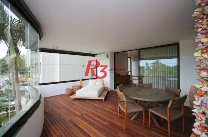 Apartamento com 4 dormitórios, 442 m² - venda por R$ 10.500.000,00 ou aluguel por R$ 51.770,00 - Aparecida - Santos/SP