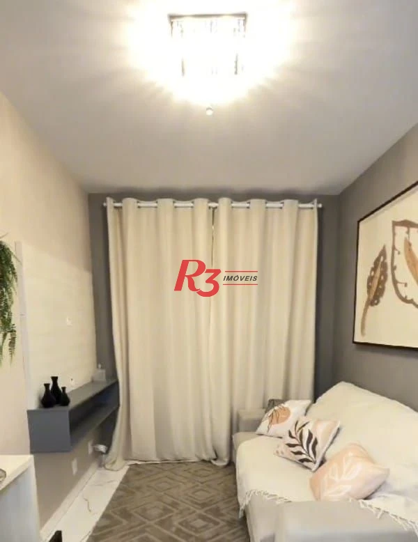 Apartamento com 2 dormitórios à venda, 45 m² por R$ 290.000,00 - Castelo - Santos/SP