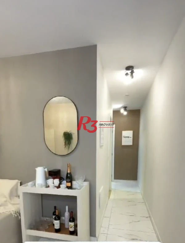 Apartamento com 2 dormitórios à venda, 45 m² por R$ 290.000,00 - Castelo - Santos/SP