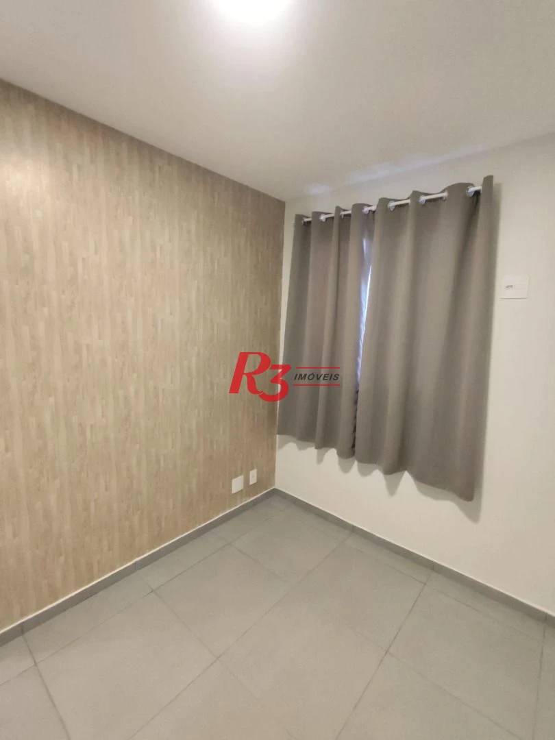 Apartamento com 2 dormitórios à venda, 45 m² por R$ 290.000,00 - Castelo - Santos/SP