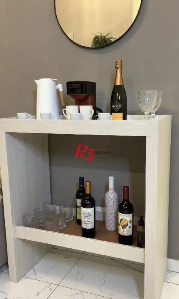 Apartamento com 2 dormitórios à venda, 45 m² por R$ 290.000,00 - Castelo - Santos/SP