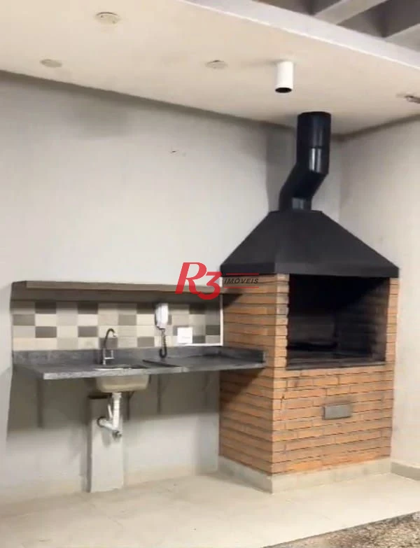Apartamento com 2 dormitórios à venda, 45 m² por R$ 290.000,00 - Castelo - Santos/SP