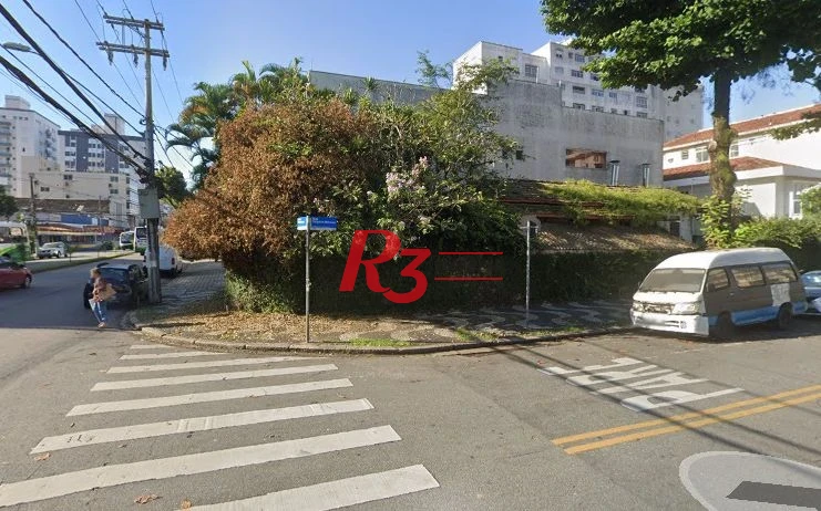 Terreno à venda, 272 m² por R$ 2.200.000,00 - Embaré - Santos/SP