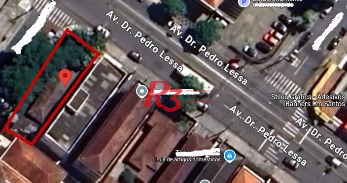 Terreno à venda, 272 m² por R$ 2.200.000,00 - Embaré - Santos/SP