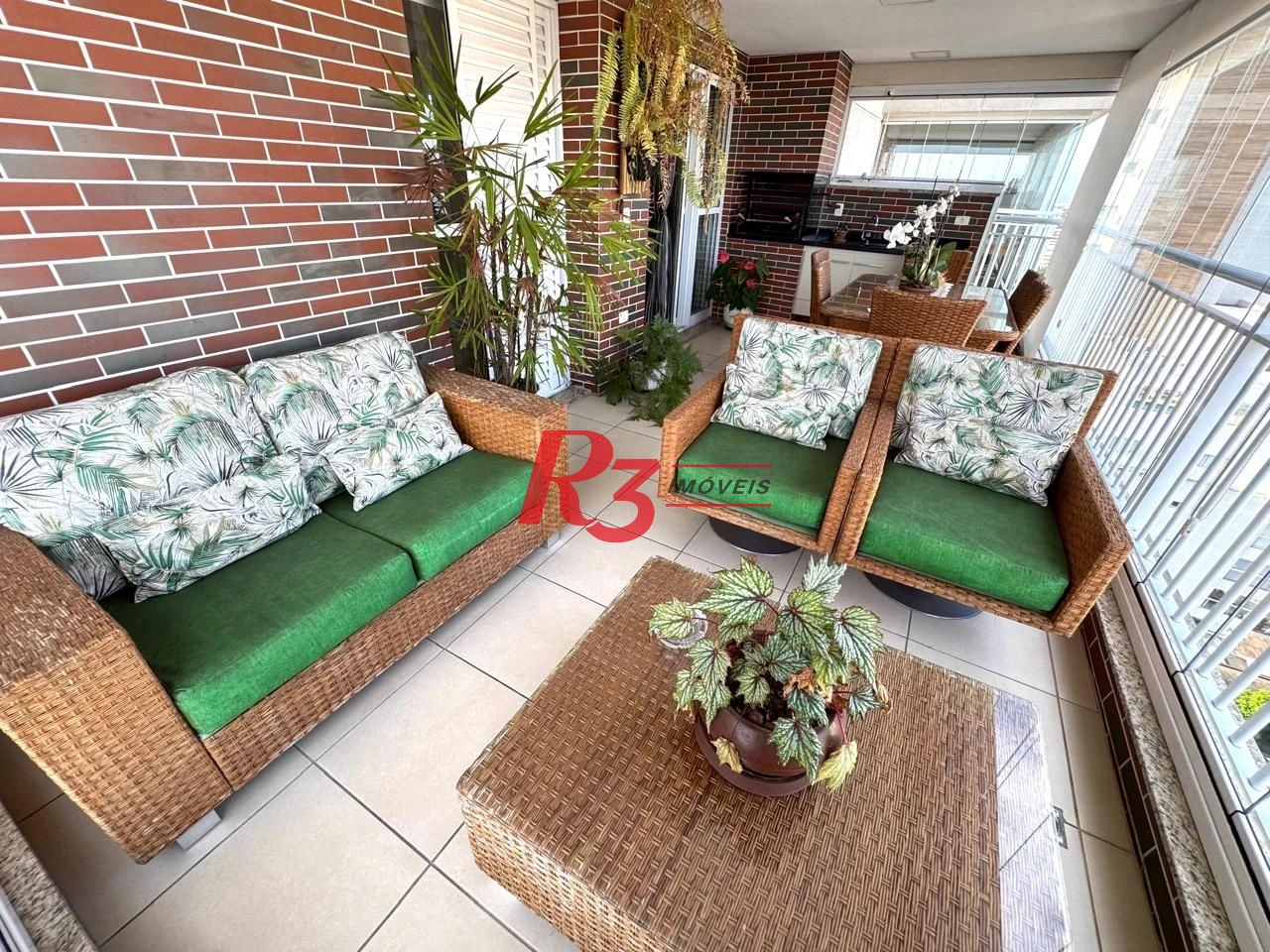 Apartamento com 3 dormitórios à venda, 124 m² por R$ 2.180.000,00 - Boqueirão - Santos/SP