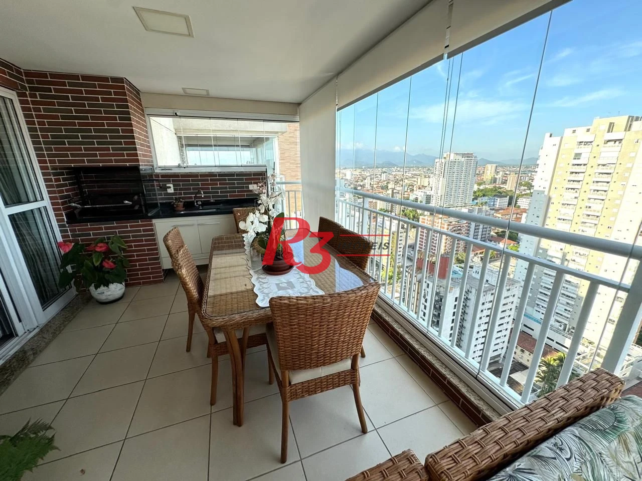 Apartamento com 3 dormitórios à venda, 124 m² por R$ 2.180.000,00 - Boqueirão - Santos/SP