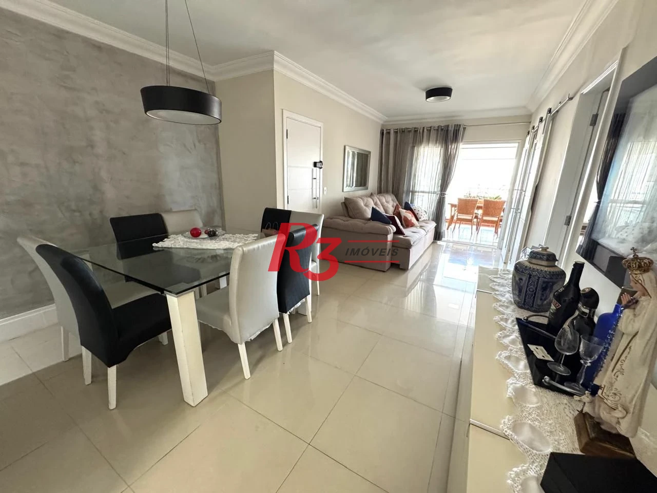 Apartamento com 3 dormitórios à venda, 124 m² por R$ 2.180.000,00 - Boqueirão - Santos/SP