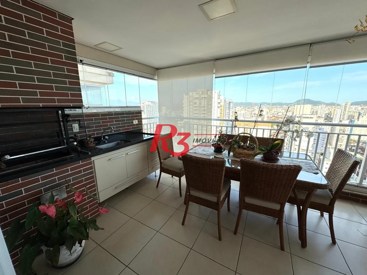 Apartamento com 3 dormitórios à venda, 124 m² por R$ 2.180.000,00 - Boqueirão - Santos/SP
