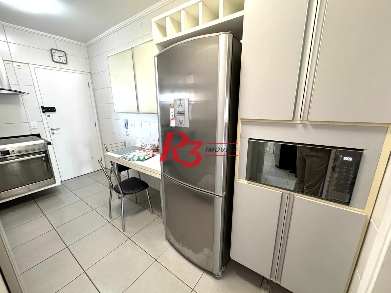 Apartamento com 3 dormitórios à venda, 124 m² por R$ 2.180.000,00 - Boqueirão - Santos/SP