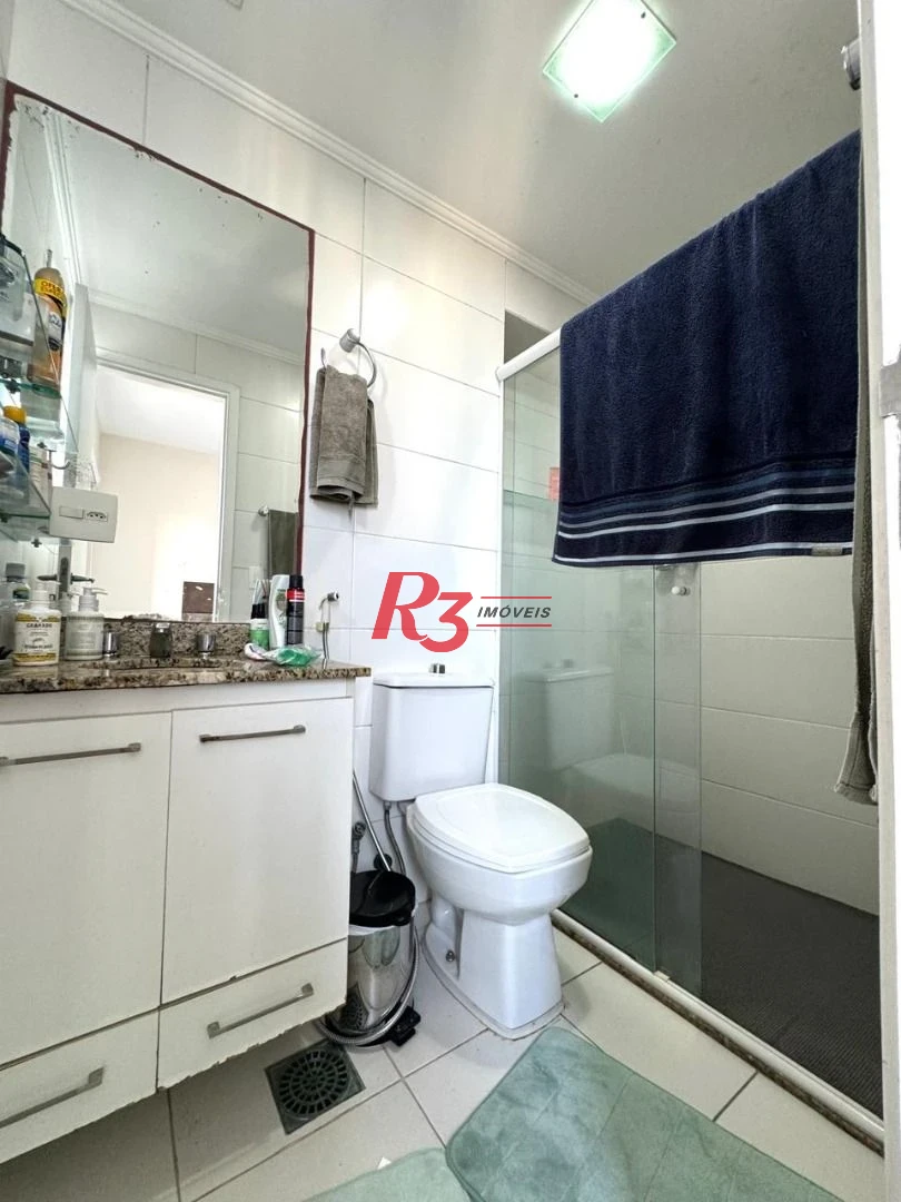 Apartamento com 3 dormitórios à venda, 124 m² por R$ 2.180.000,00 - Boqueirão - Santos/SP