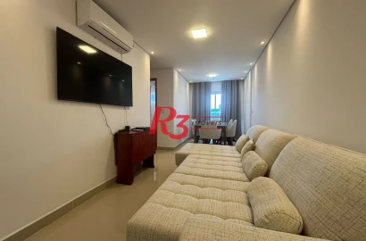Apartamento à venda, 52 m² por R$ 840.000,00 - Embaré - Santos/SP