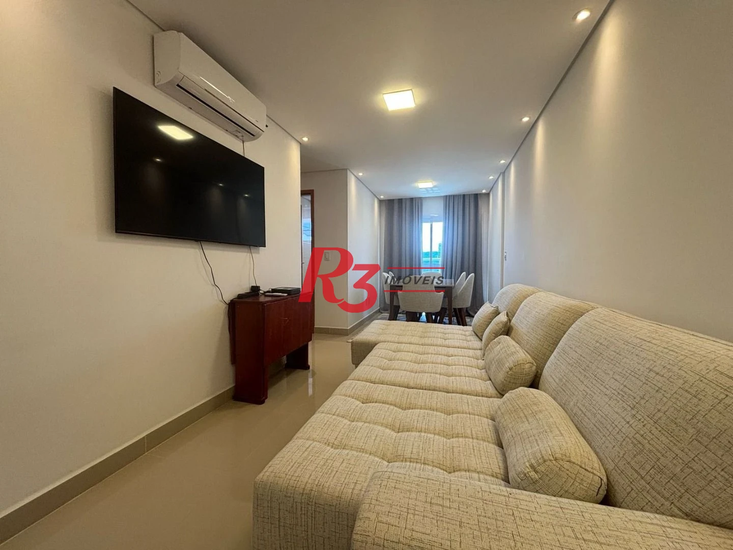 Apartamento à venda, 52 m² por R$ 840.000,00 - Embaré - Santos/SP