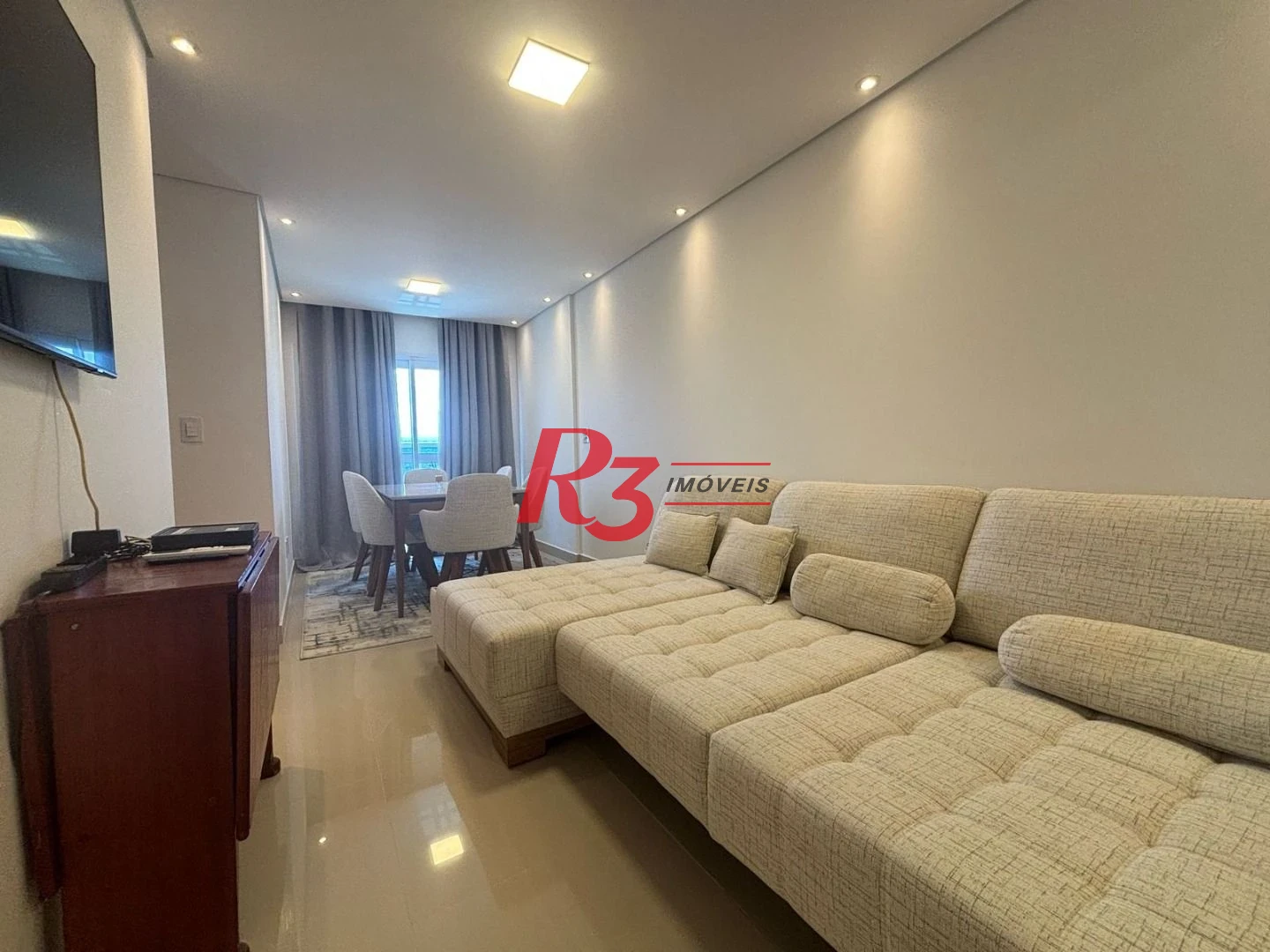 Apartamento à venda, 52 m² por R$ 840.000,00 - Embaré - Santos/SP