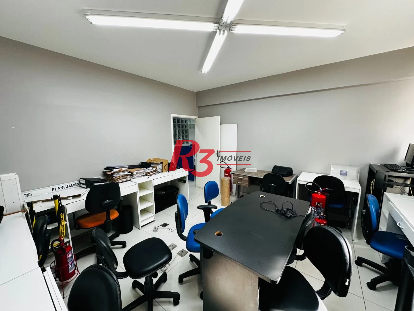 Sala, 89 m² - venda por R$ 300.000,00 ou aluguel por R$ 3.727,00/mês - Centro - Santos/SP