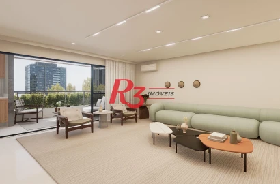 Apartamento com 4 dormitórios à venda, 300 m² por R$ 4.090.000,00 - Boqueirão - Santos/SP