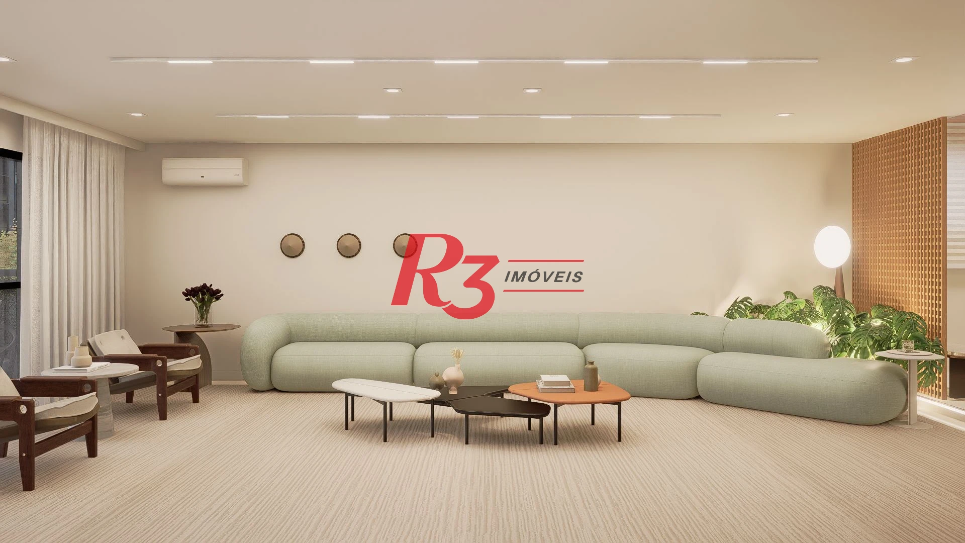Apartamento com 4 dormitórios à venda, 300 m² por R$ 4.090.000,00 - Boqueirão - Santos/SP