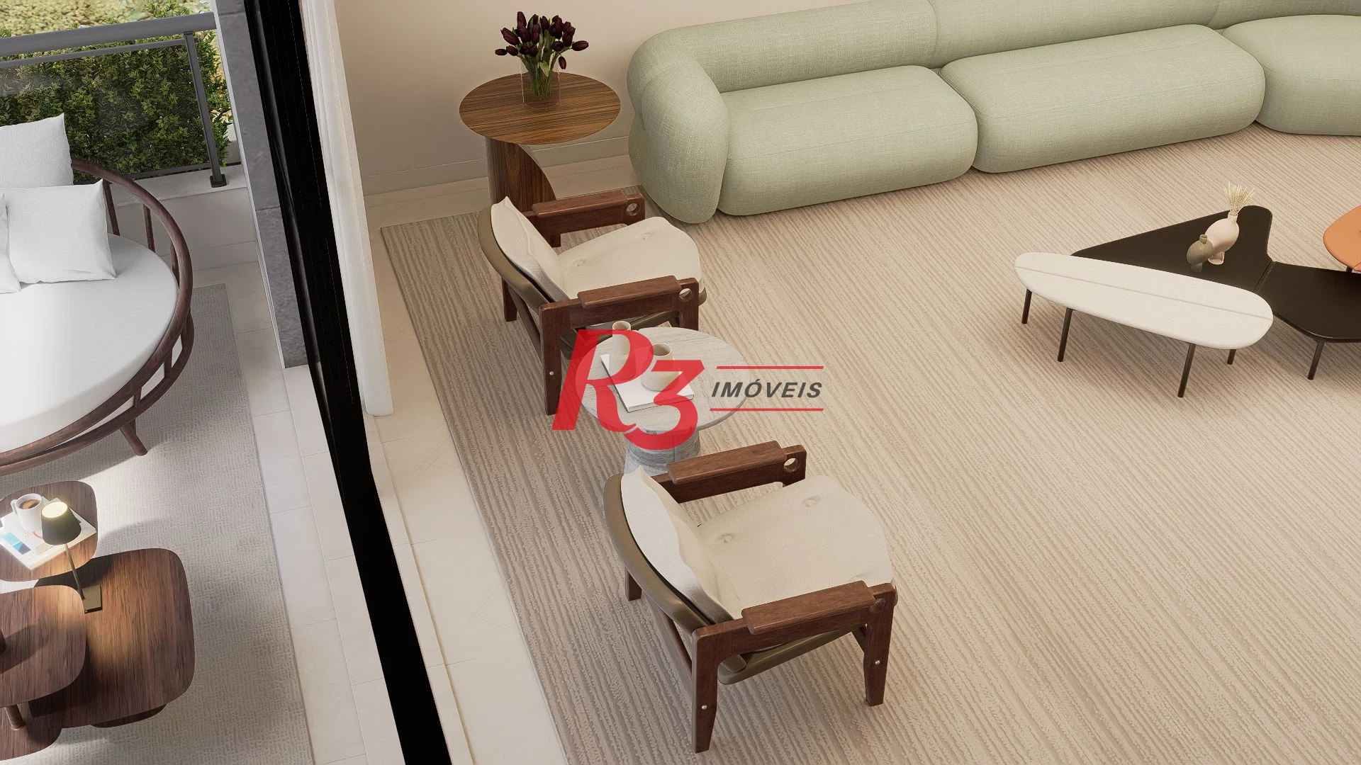 Apartamento com 4 dormitórios à venda, 300 m² por R$ 4.090.000,00 - Boqueirão - Santos/SP