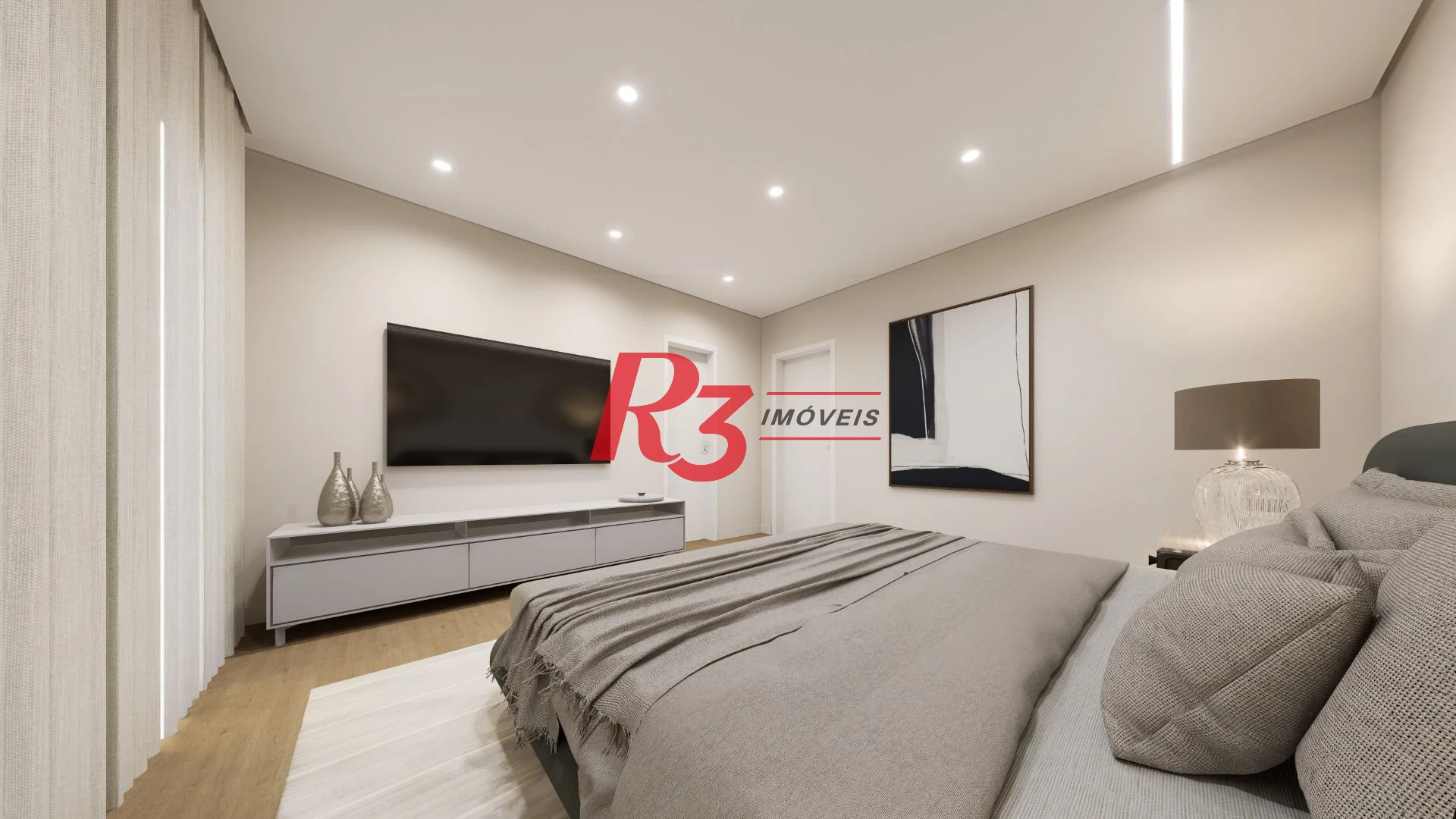 Apartamento com 4 dormitórios à venda, 300 m² por R$ 4.090.000,00 - Boqueirão - Santos/SP