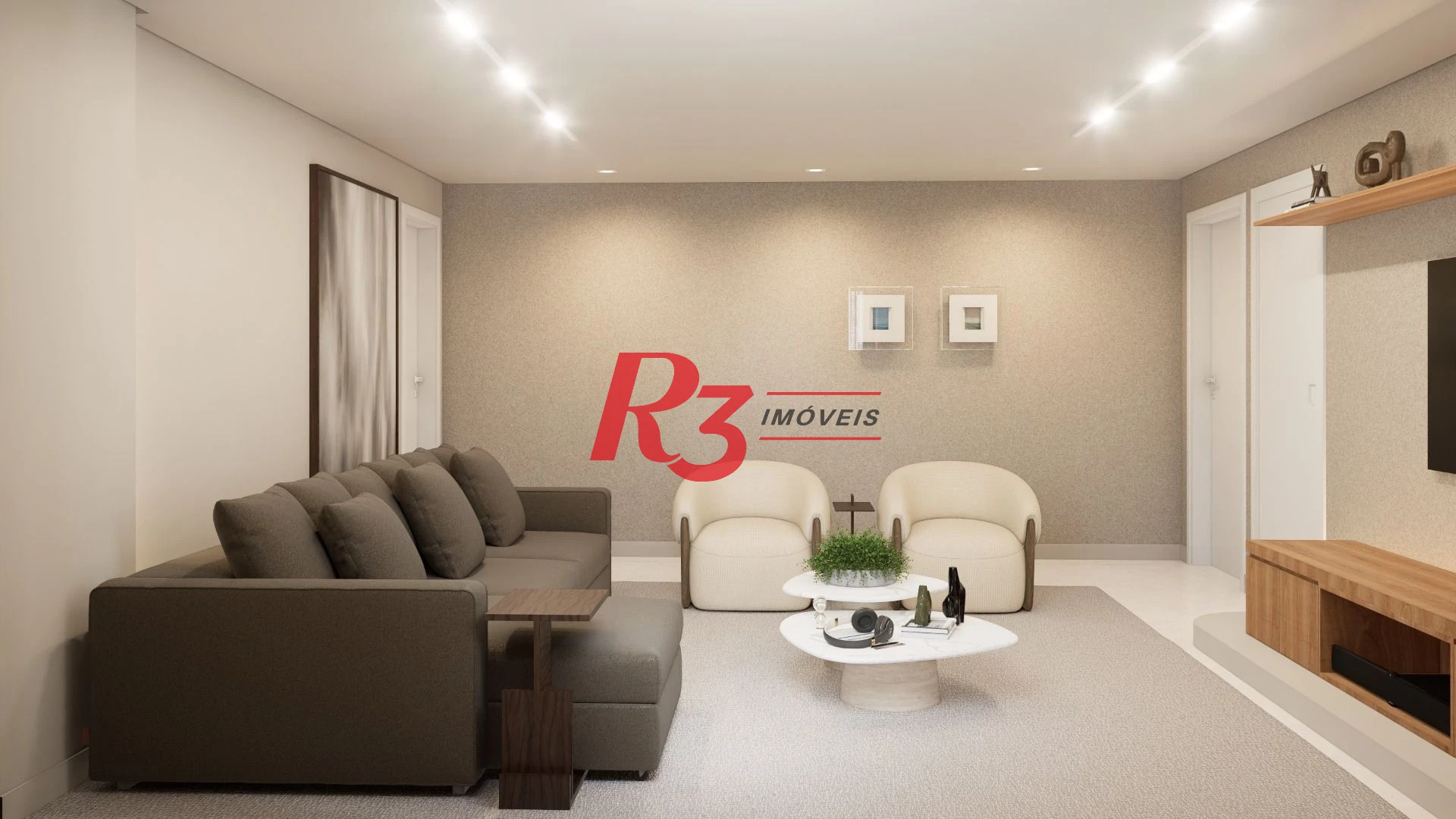 Apartamento com 4 dormitórios à venda, 300 m² por R$ 4.090.000,00 - Boqueirão - Santos/SP
