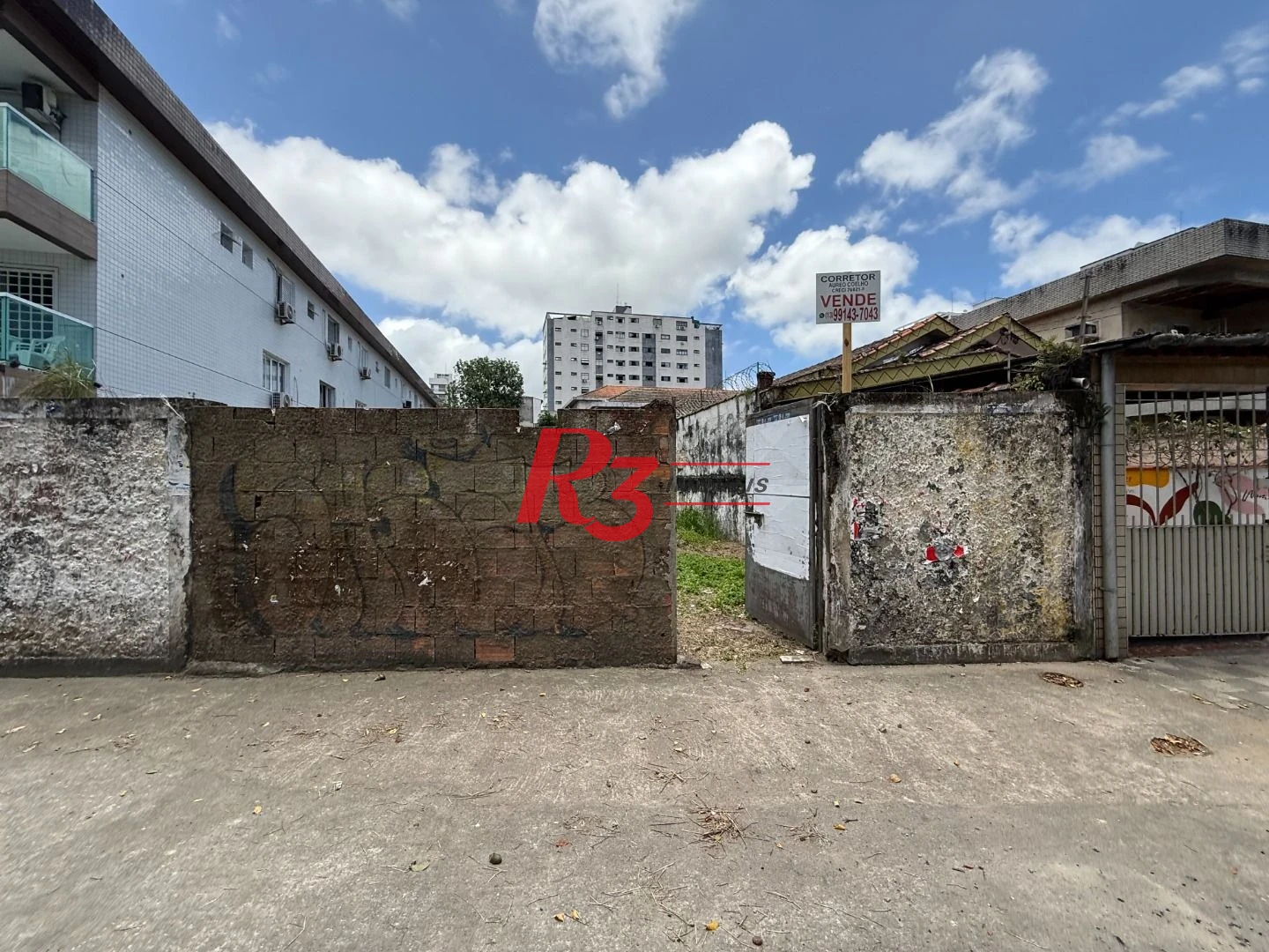Terreno à venda, 500 m² por R$ 1.400.000,00 - Embaré - Santos/SP