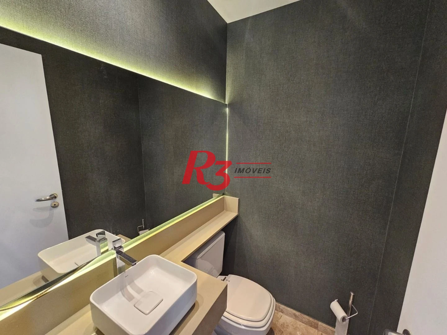 Apartamento com 3 dormitórios, 160 m² - venda por R$ 2.500.000,00 ou aluguel por R$ 14.500,00/mês - Boqueirão - Santos/SP