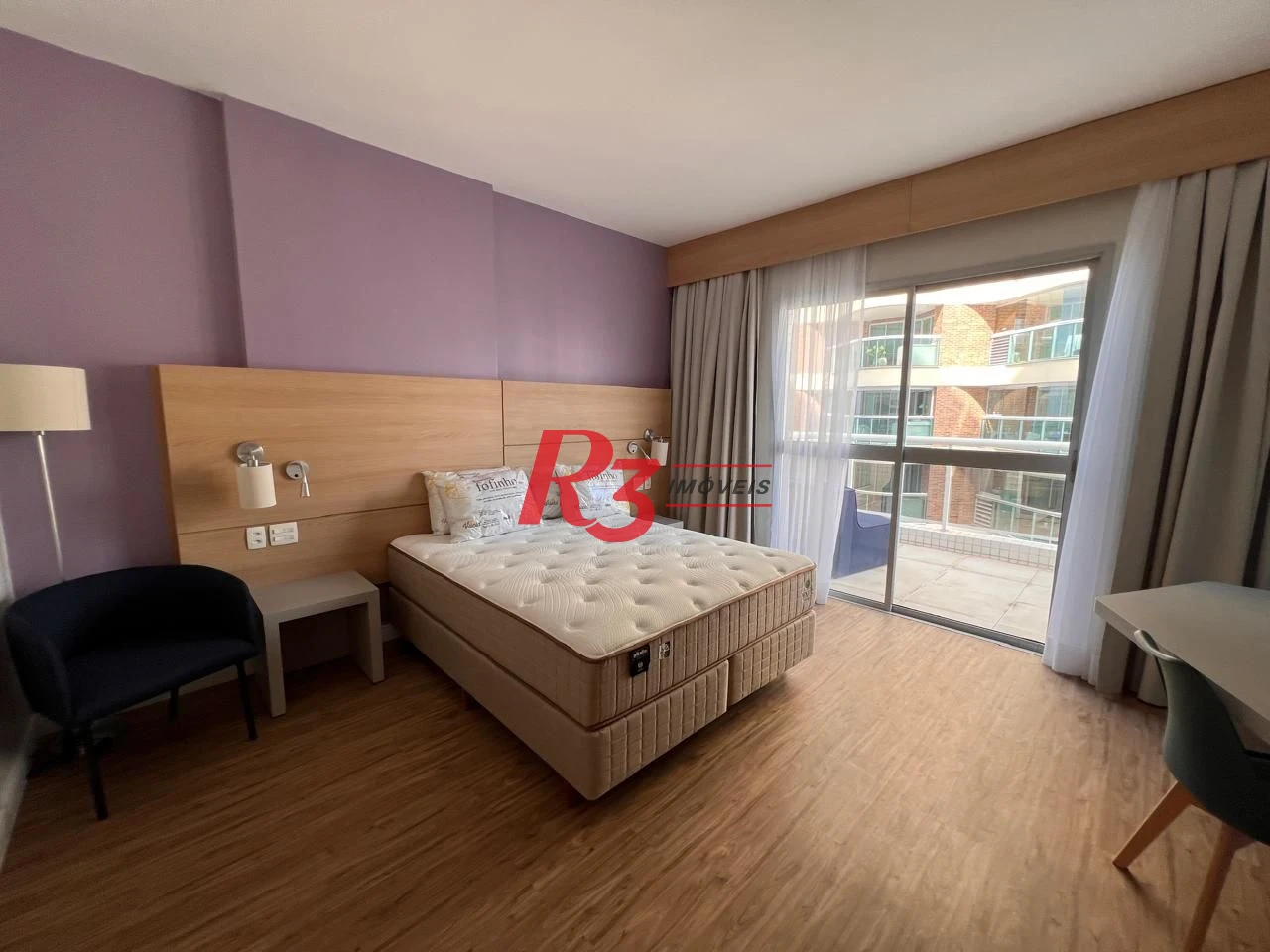 Flat com 1 dormitório à venda, 36 m² por R$ 583.000,00 - Gonzaga - Santos/SP