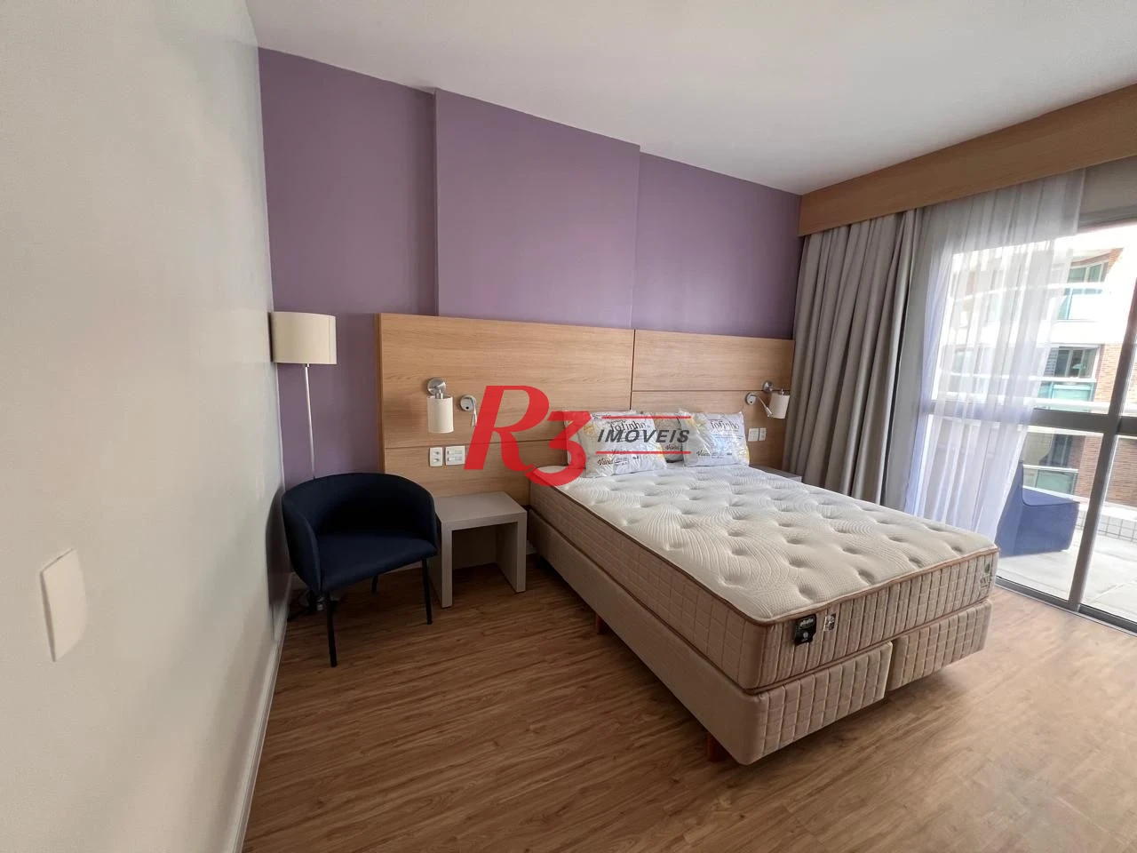 Flat com 1 dormitório à venda, 36 m² por R$ 583.000,00 - Gonzaga - Santos/SP