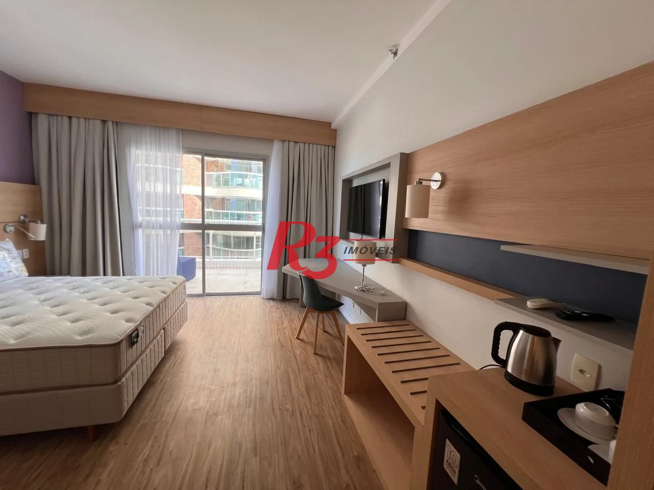 Flat com 1 dormitório à venda, 36 m² por R$ 583.000,00 - Gonzaga - Santos/SP