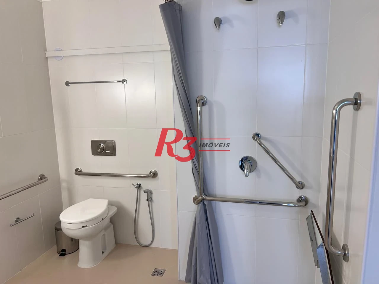 Flat com 1 dormitório à venda, 36 m² por R$ 600.000,00 - Gonzaga - Santos/SP