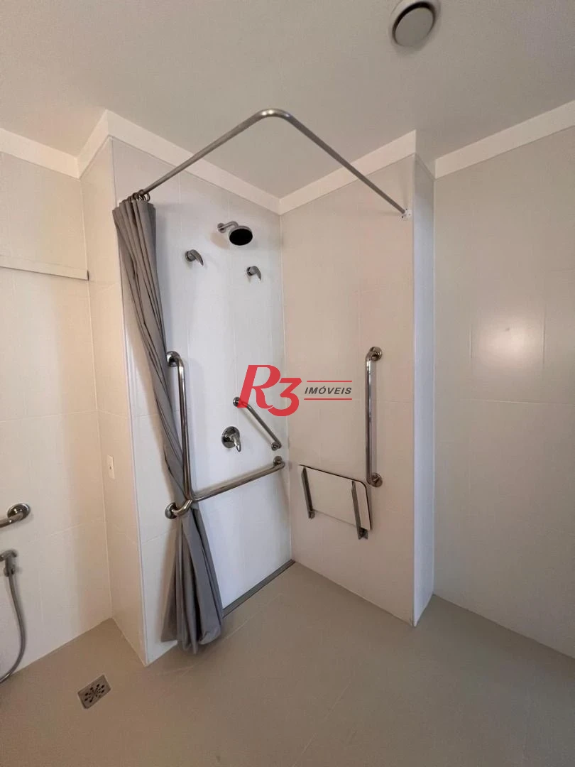 Flat com 1 dormitório à venda, 36 m² por R$ 600.000,00 - Gonzaga - Santos/SP