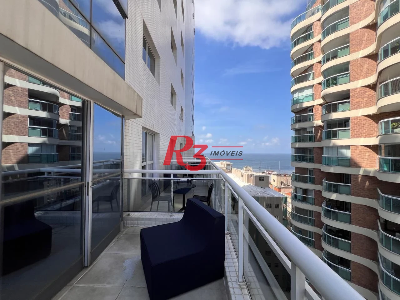 Flat com 1 dormitório à venda, 36 m² por R$ 600.000,00 - Gonzaga - Santos/SP