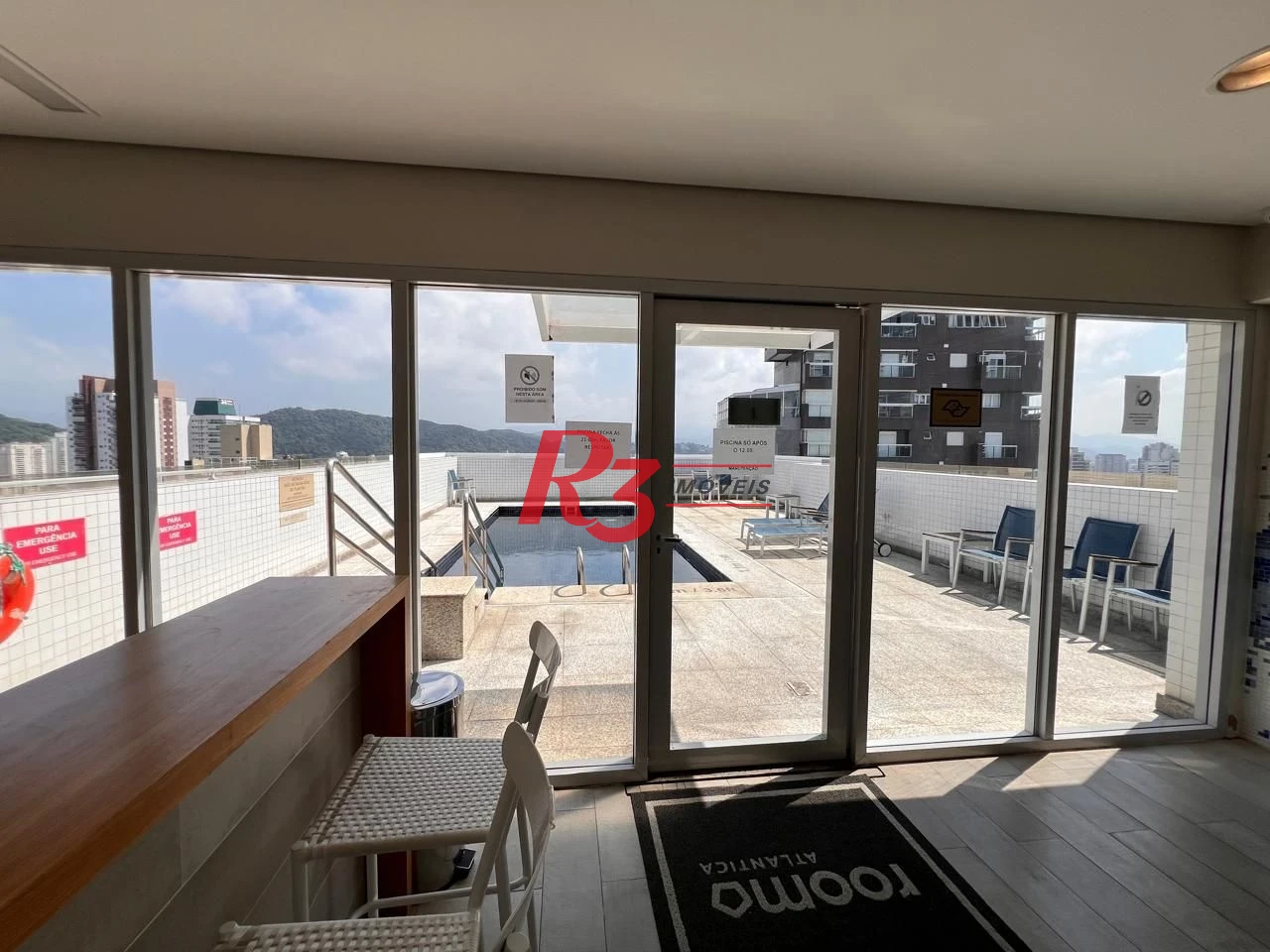 Flat com 1 dormitório à venda, 36 m² por R$ 600.000,00 - Gonzaga - Santos/SP