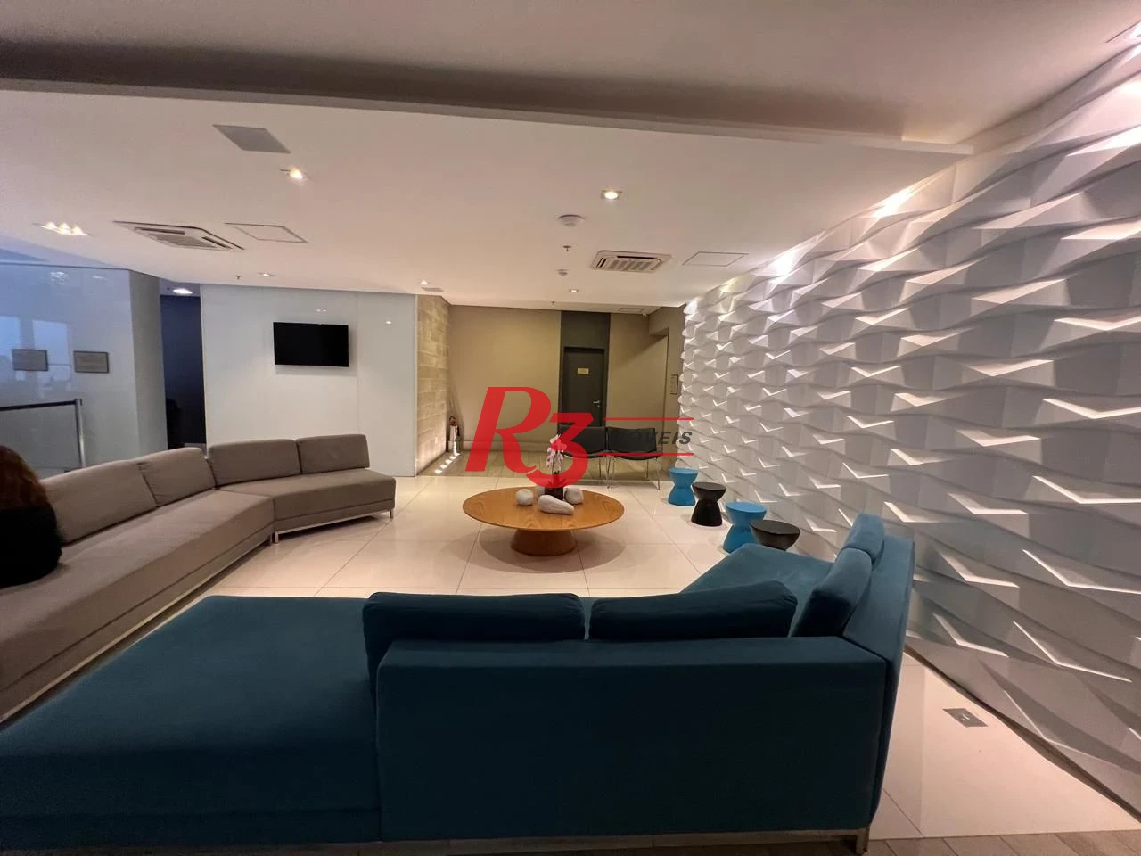 Flat com 1 dormitório à venda, 36 m² por R$ 600.000,00 - Gonzaga - Santos/SP