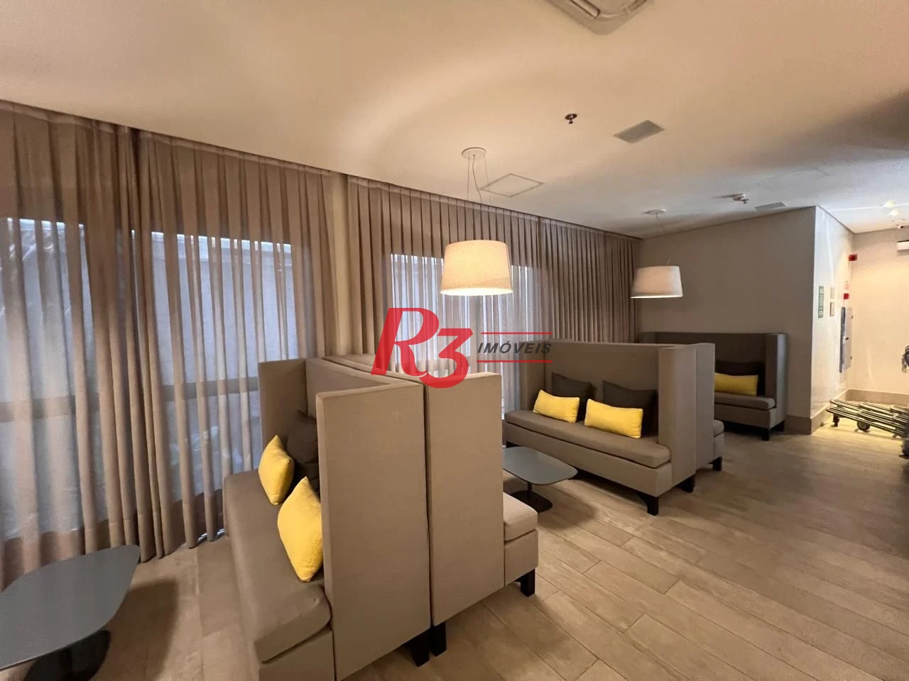 Flat com 1 dormitório à venda, 36 m² por R$ 600.000,00 - Gonzaga - Santos/SP