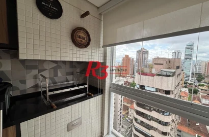 Apartamento à venda, 155 m² por R$ 1.980.000,00 - Embaré - Santos/SP