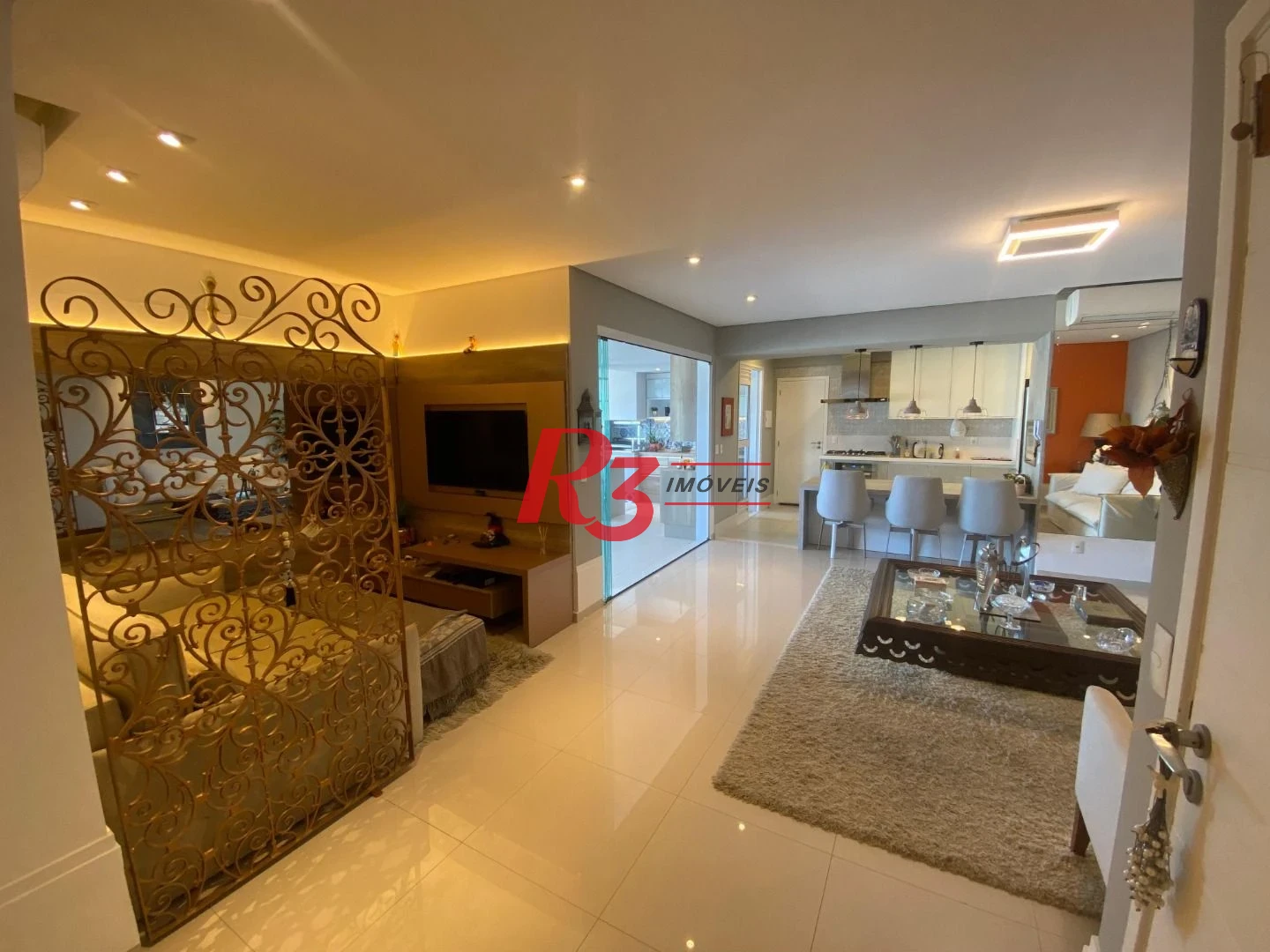 Apartamento com 3 dormitórios, 167 m² - venda por R$ 2.800.000,00 ou aluguel por R$ 23.900,00/mês - Boqueirão - Santos/SP