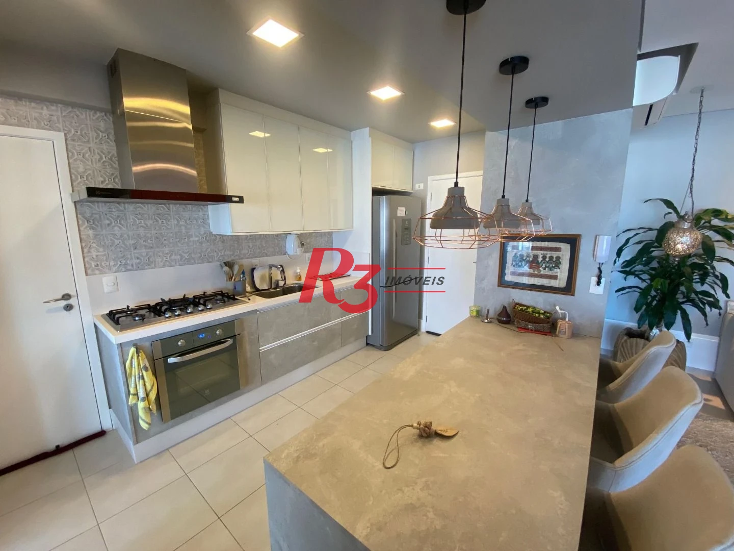 Apartamento com 3 dormitórios, 167 m² - venda por R$ 2.800.000,00 ou aluguel por R$ 23.900,00/mês - Boqueirão - Santos/SP