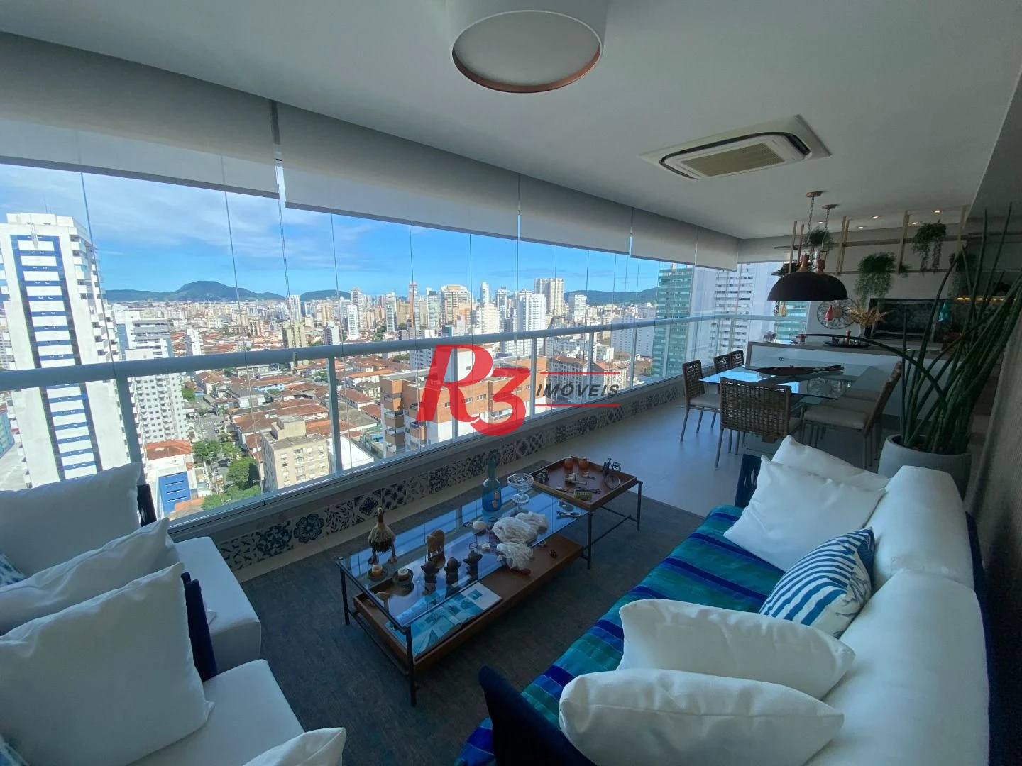 Apartamento com 3 dormitórios, 167 m² - venda por R$ 2.800.000,00 ou aluguel por R$ 23.900,00/mês - Boqueirão - Santos/SP