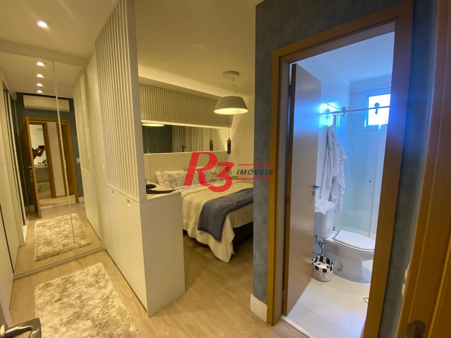 Apartamento com 3 dormitórios, 167 m² - venda por R$ 2.800.000,00 ou aluguel por R$ 23.900,00/mês - Boqueirão - Santos/SP