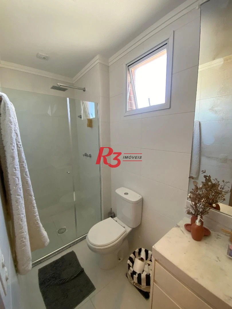Apartamento com 3 dormitórios, 167 m² - venda por R$ 2.800.000,00 ou aluguel por R$ 23.900,00/mês - Boqueirão - Santos/SP