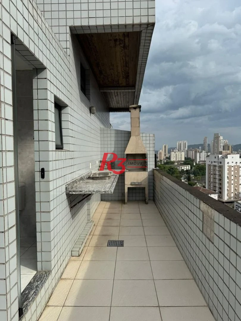 Cobertura à venda, 324 m² por R$ 1.500.000,00 - Aparecida - Santos/SP