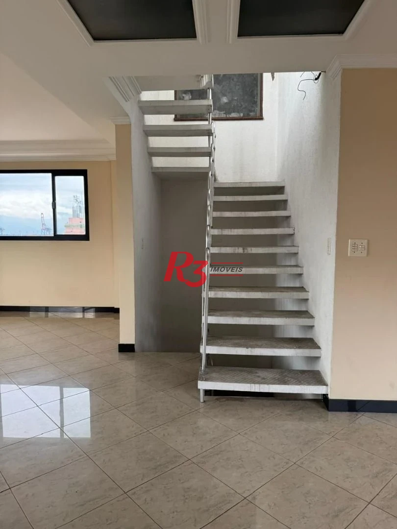 Cobertura à venda, 324 m² por R$ 1.500.000,00 - Aparecida - Santos/SP