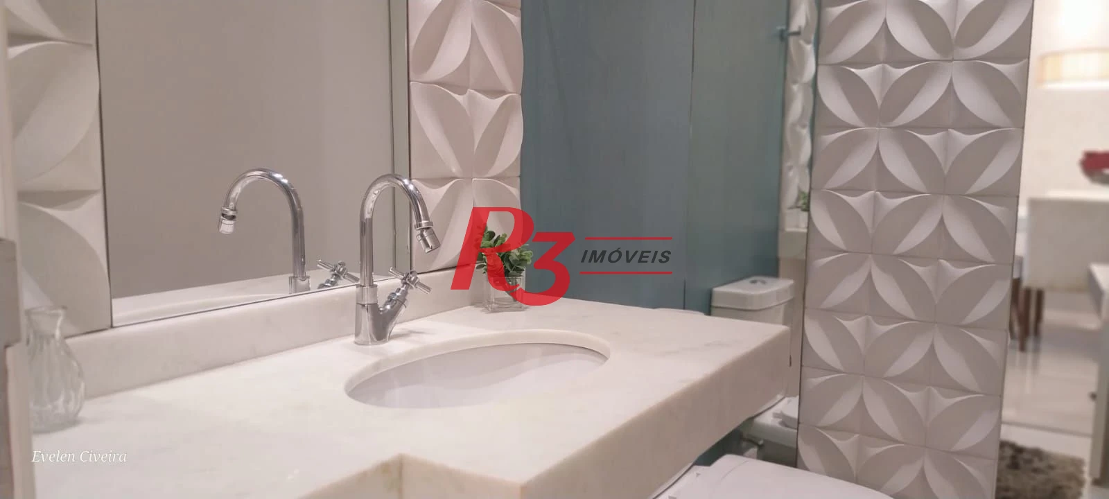 Apartamento com 2 dormitórios à venda, 84 m² por R$ 885.000,00 - Boqueirão - Santos/SP