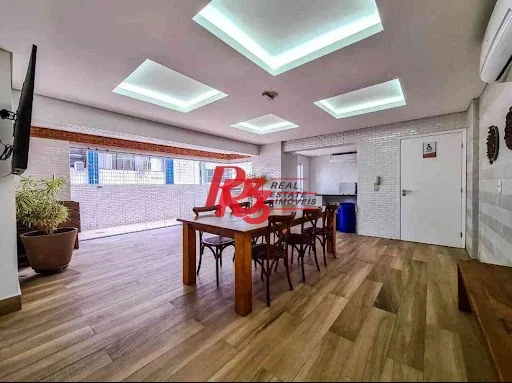Apartamento com 2 dormitórios à venda, 84 m² por R$ 885.000,00 - Boqueirão - Santos/SP
