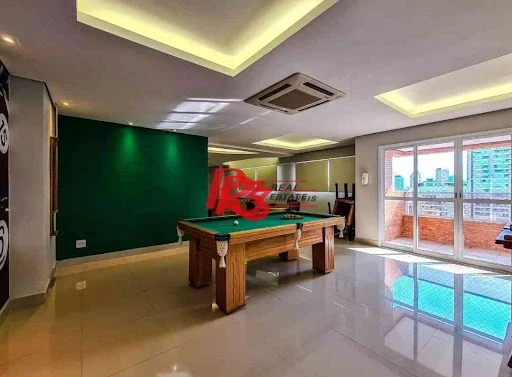 Apartamento com 2 dormitórios à venda, 84 m² por R$ 885.000,00 - Boqueirão - Santos/SP