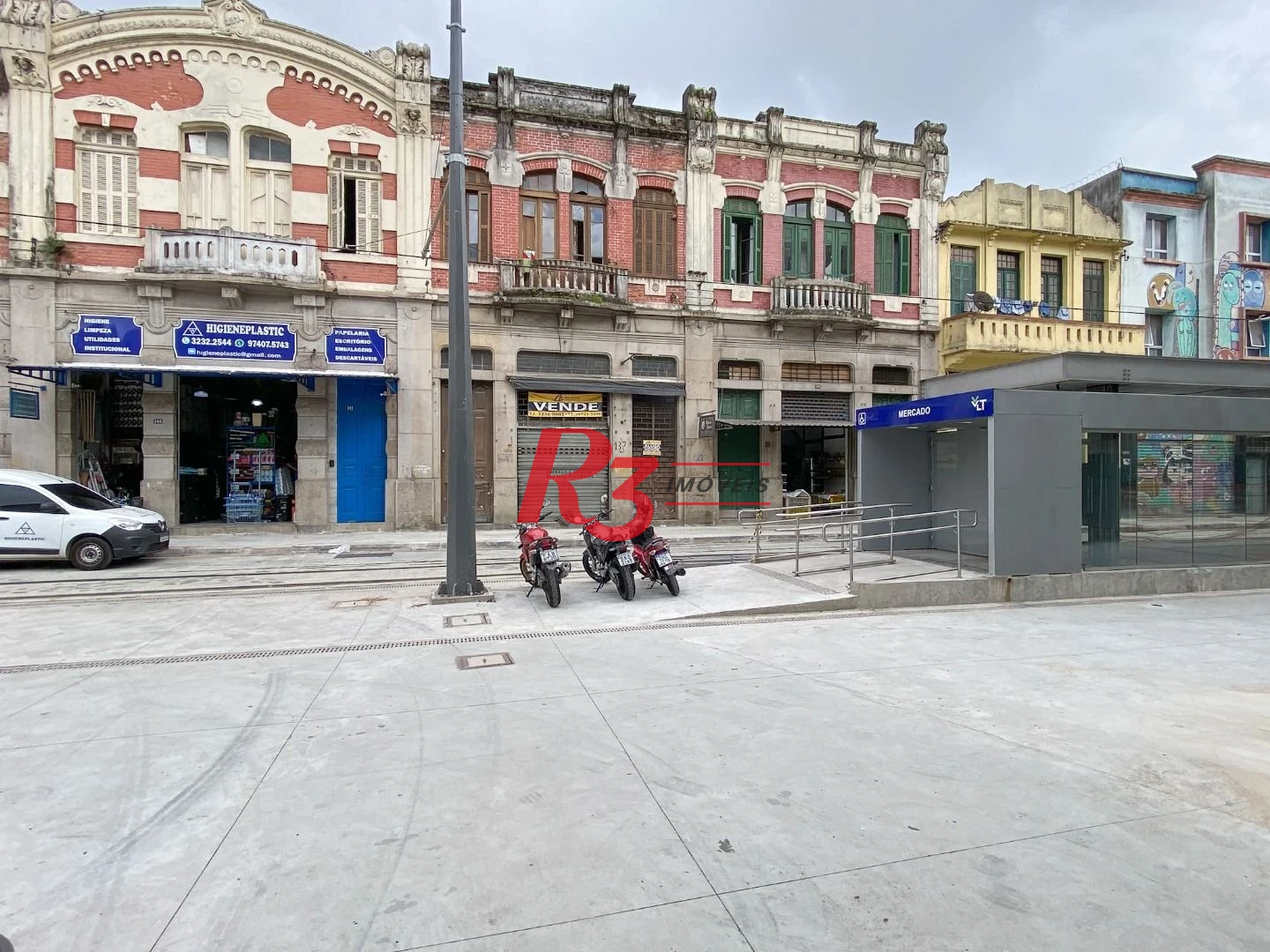 Galpão, 390 m² - venda por R$ 690.000,00 ou aluguel por R$ 4.257,00/mês - Vila Nova - Santos/SP